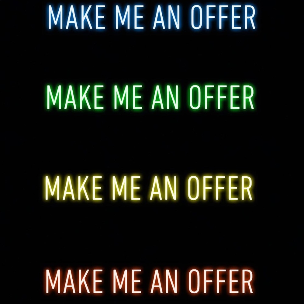 Reasonable offers accepted 😄